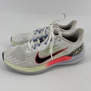 Nike Zoom Winflo 9 Running Shoes Sneaker Women Size 7.5 White  FD0880-100